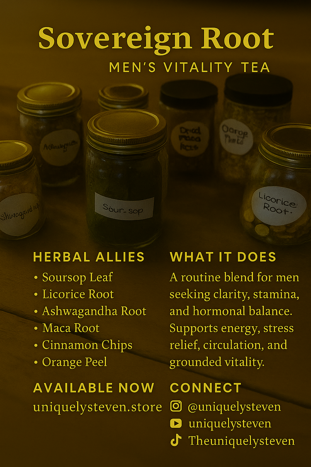 Sovereign Root — Men’s Vitality Tea